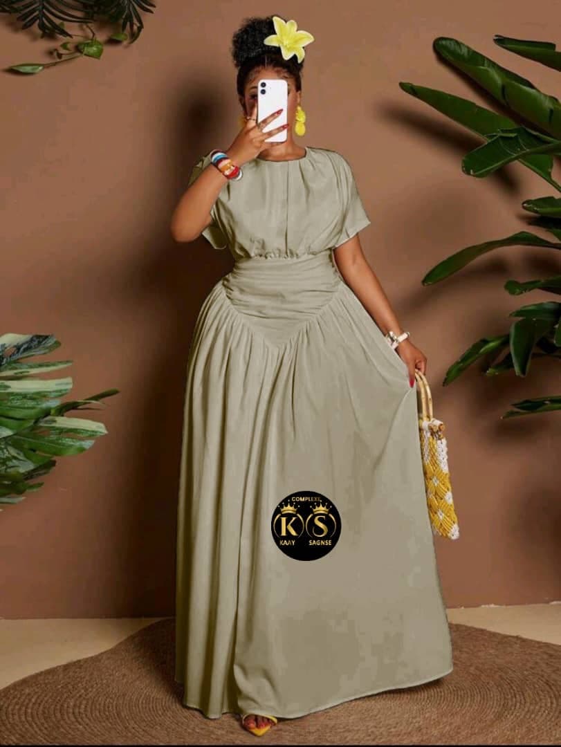 Robe courte manche